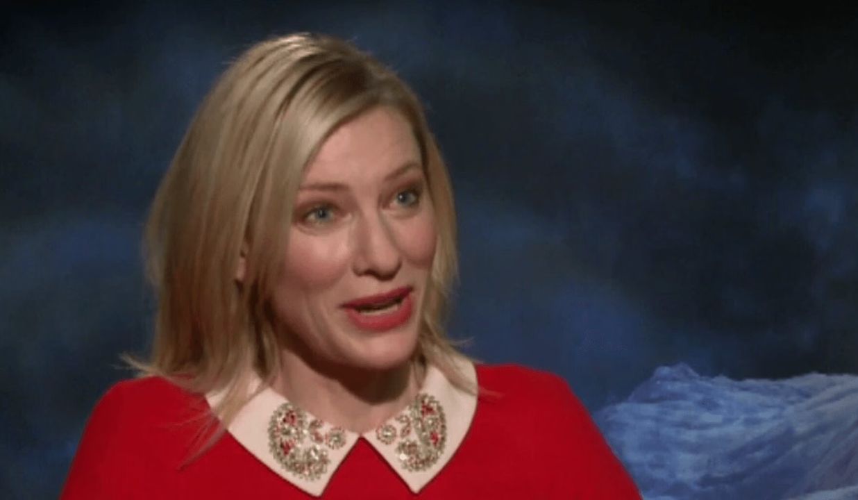 Cate Blanchett hilariously drops F-bomb in 'Cinderella' Interview (VIDEO)