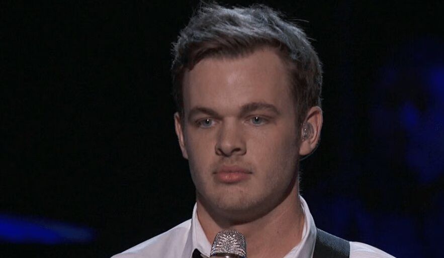 Clark Beckham sings 'The Tracks Of My Tears'
