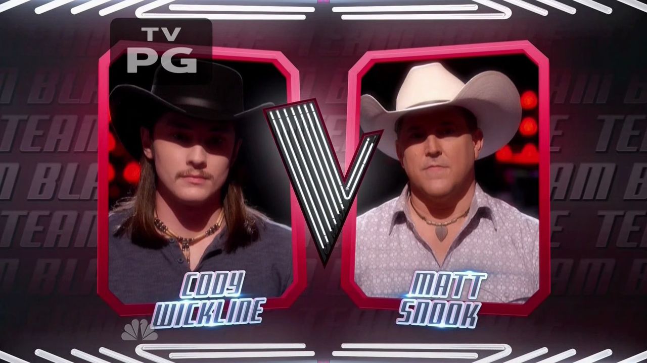 Cody Wickline and Matt Snook sing 'How Country Feels' on The Voice 2015 Battle