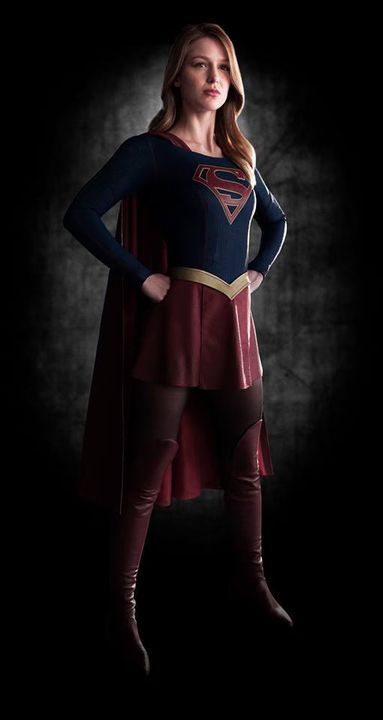 First Look- Melissa Benoist in 'Supergirl' Costume