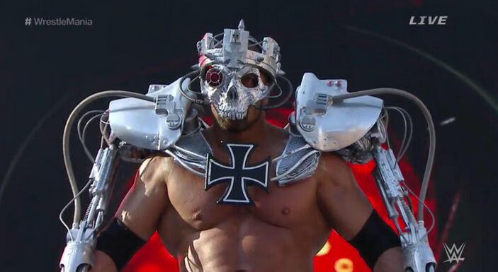 HHH Terminator entrance at Wrestlemania 31