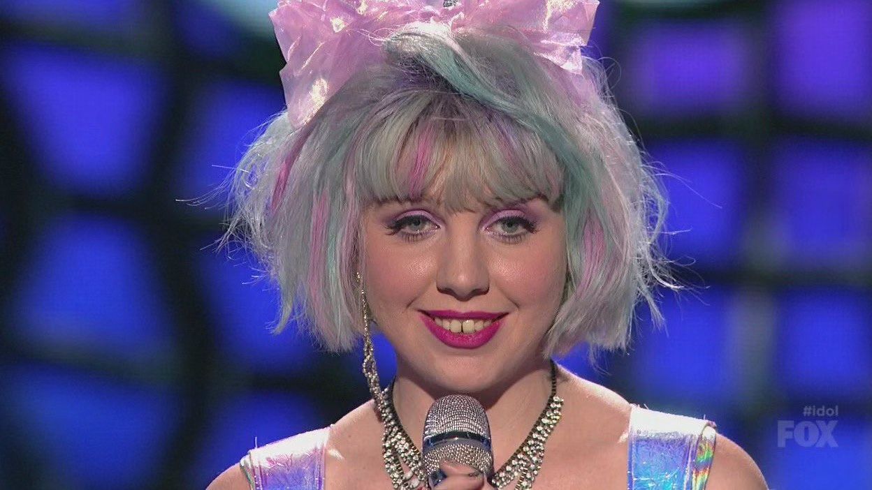 Joey Cook sings 'Girls Just Want To Have Fun'