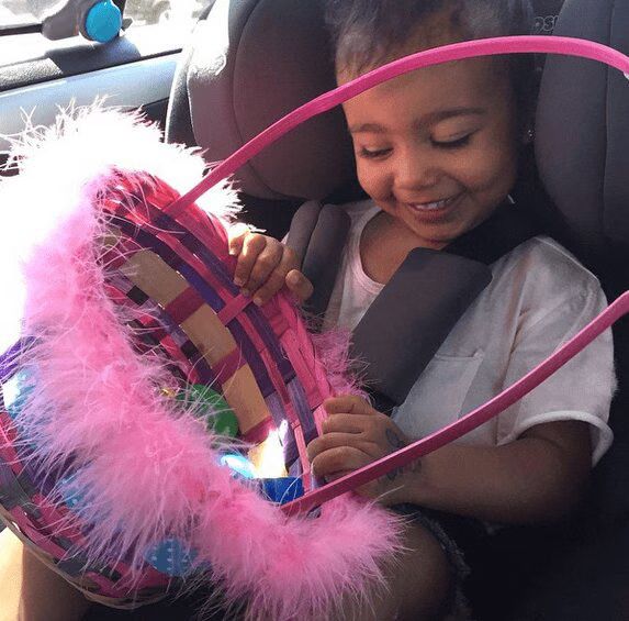 Kim Kardashian and North West Easter Egg Hunting is Really Adorable (PHOTOS)