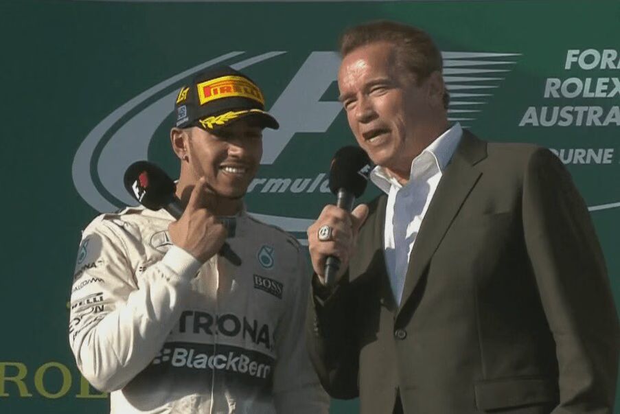 Lewis Hamilton Arnold F1