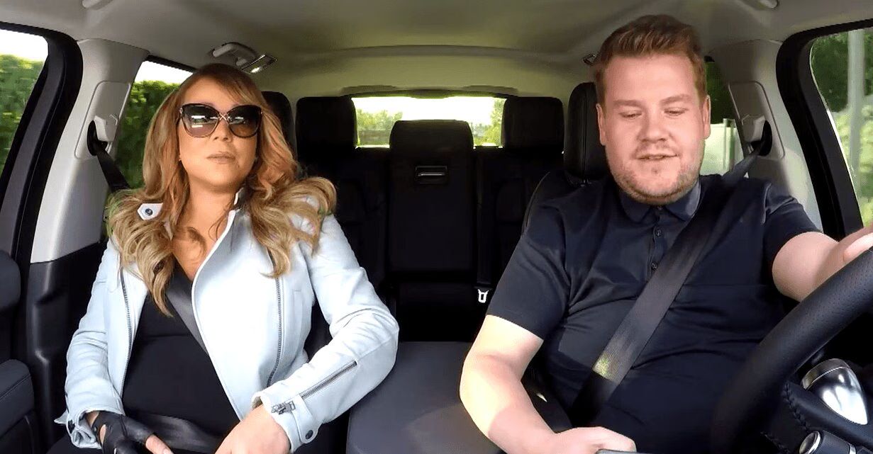 Mariah Carey Carpools with James Corden (VIDEO)