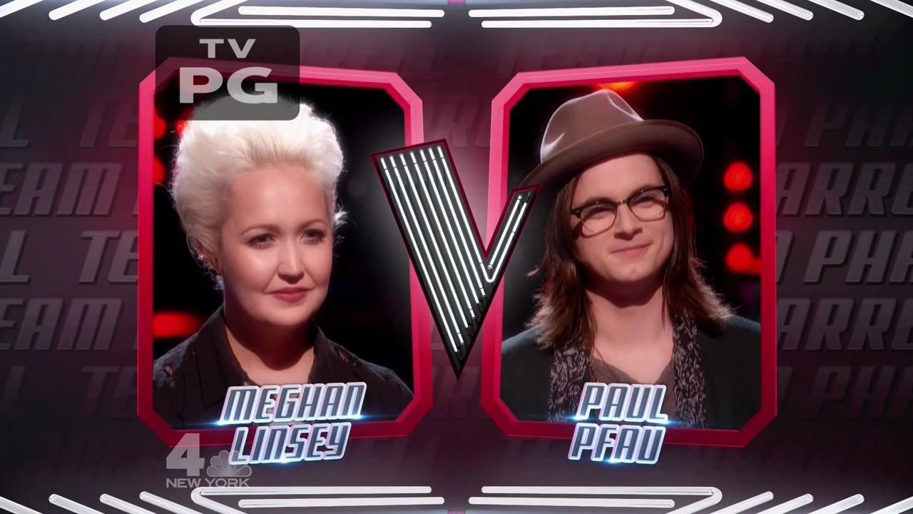 Meghan Linsey and Paul Pfau sing 'Don't Let Me Down' on The Voice 2015 Battle (VIDEO)