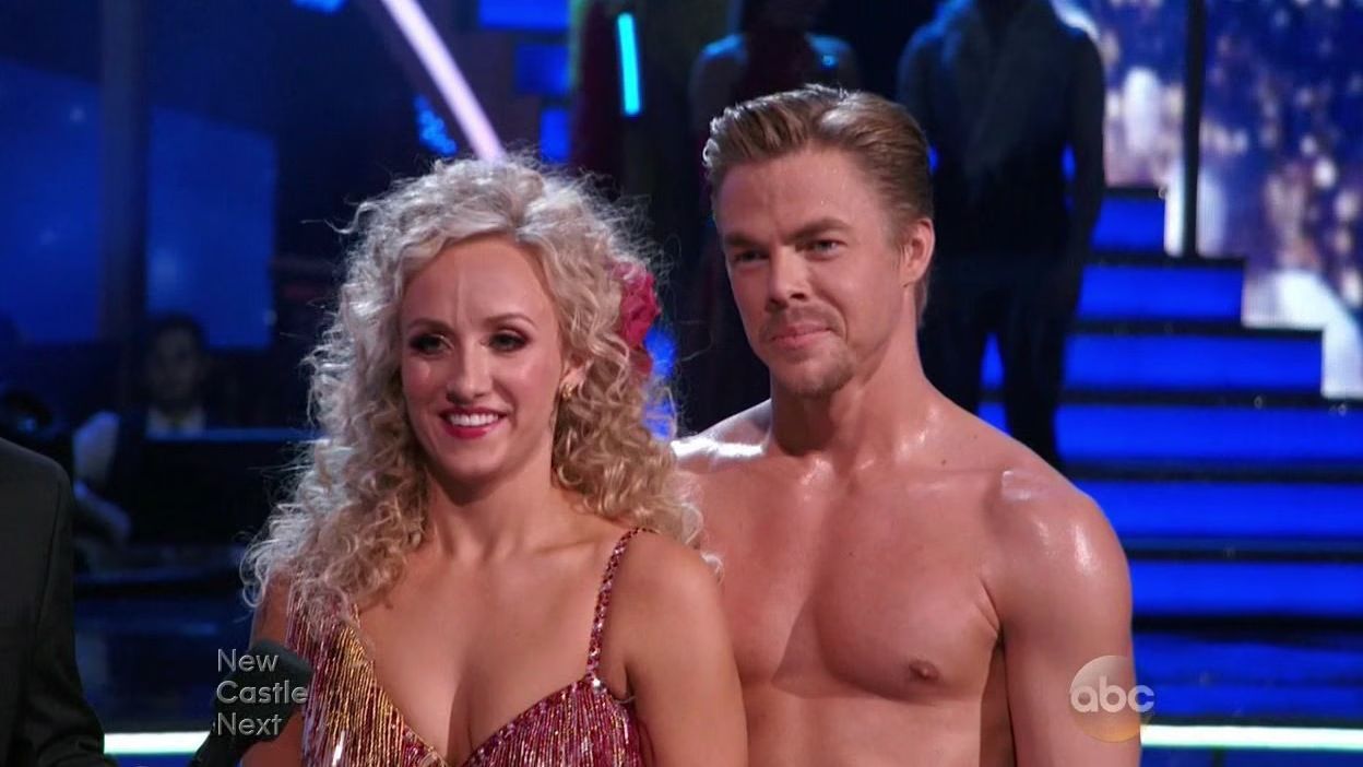 Nastia Liukin and Derek Hough dance Samba
