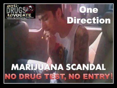 Philippine Group to One Direction- 'No Drug Test, No Entry!'