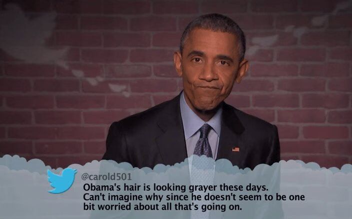 President Barack Obama reads Mean Tweets on Jimmy Kimmel (VIDEO)