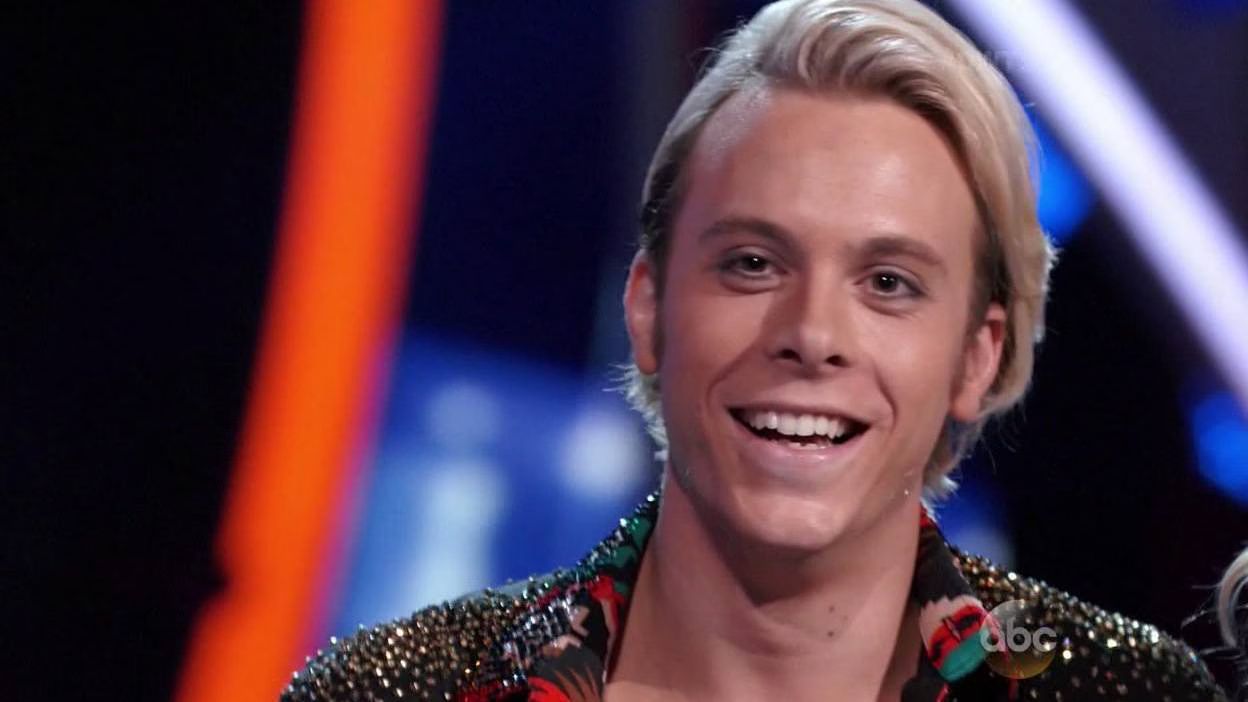 Riker Lynch and Allison Holker dance Salsa