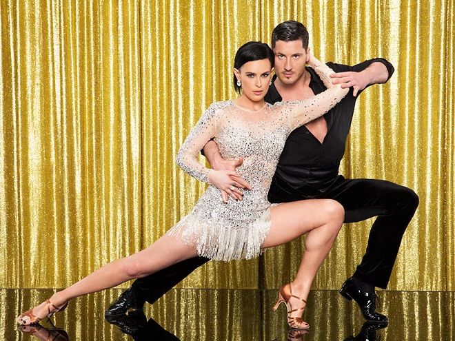 Rumer Willis and Val Chmerkovskiy