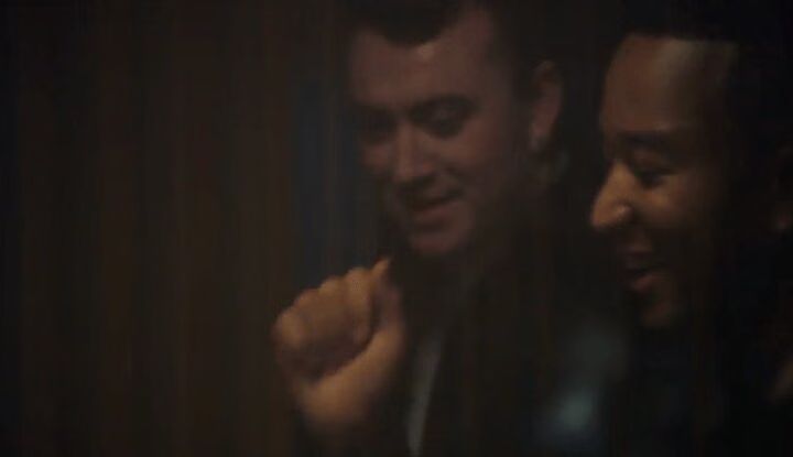 Sam Smith and John Legend sing 'Lay Me Down' for Red Nose Day 2015 (VIDEO)