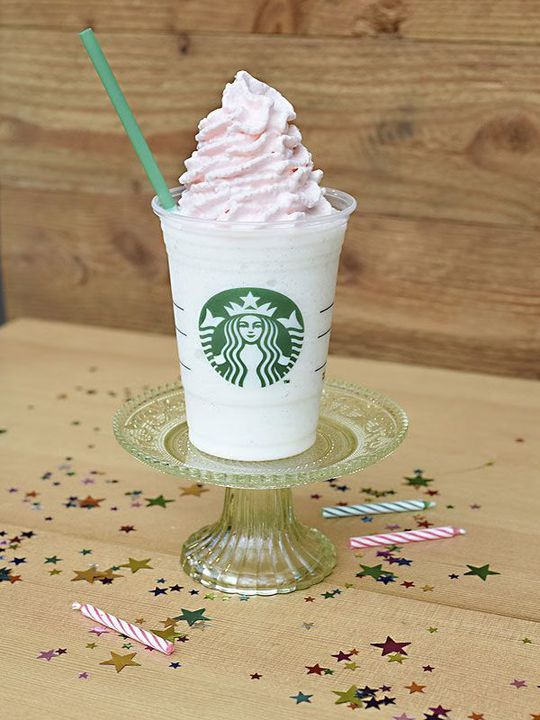 Starbucks offers Birthday Cake Frappuccino for 5 Days Only (PHOTO)