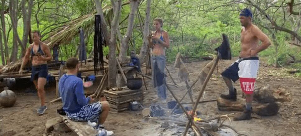 Survivor Worlds Apart Rodney and Mike argue