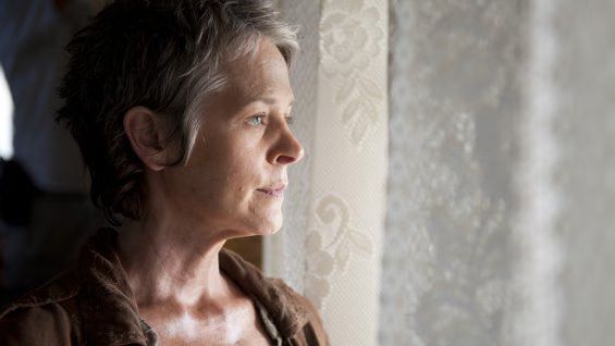 The Walking Dead - Carol threatens a little boy