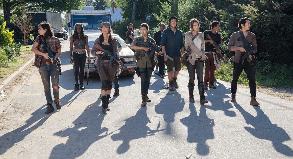 The Walking Dead - The group arrives in Alexandria