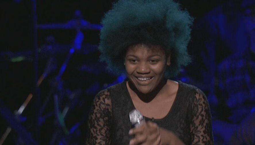 Tyanna Jones sings 'Rockin' Robin'