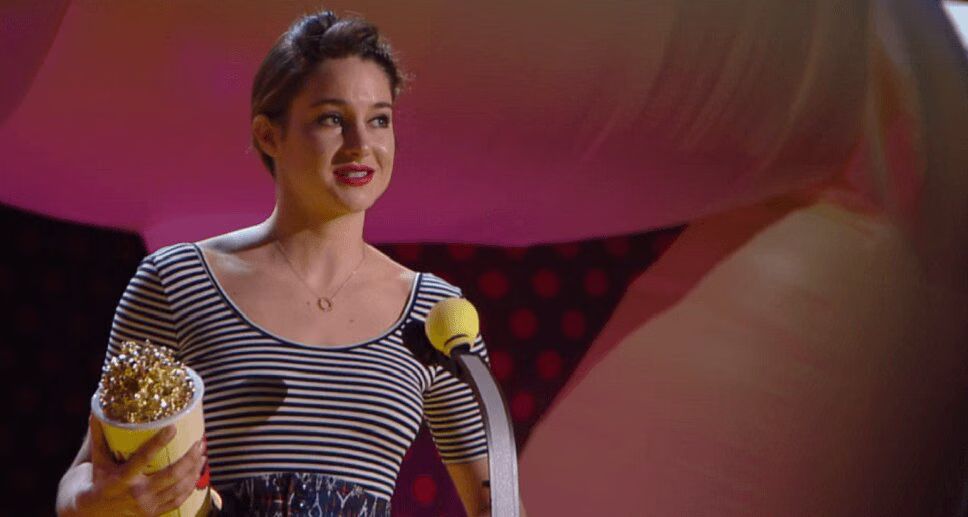 2015 MTV Movie Awards Winners List Shailene Woodley and Dylan O'Brien Sweep