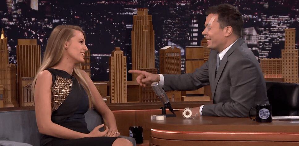 Blake Lively and Jimmy Fallon Plays 'Say Anything' on 'The Tonight Show' (VIDEO)
