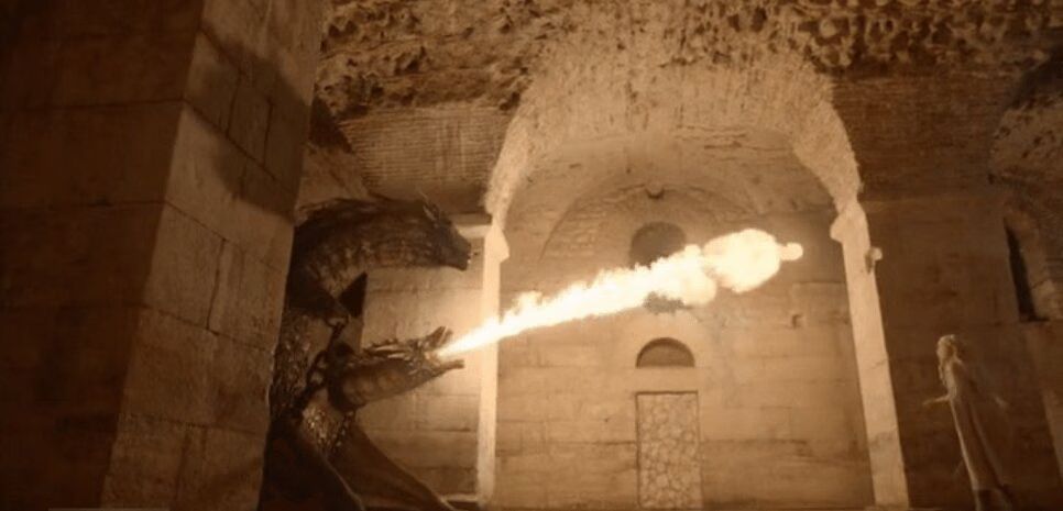 Game of Thrones Season 5 Premiere Dragons