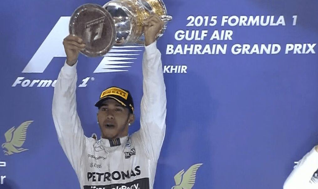 Lewis Hamilton wins 2015 Bahrain Grand Prix