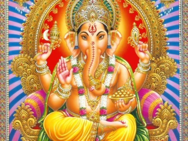 Lord Ganesha Hindu Baby