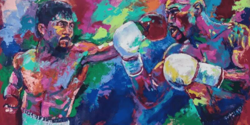 Manny Pacquiao trains for Floyd Mayweather fight (VIDEO)