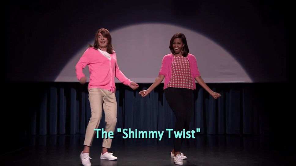 Michelle Obama Charts the Evolution of Mom Dancing on 'The Tonight Show' (VIDEO)