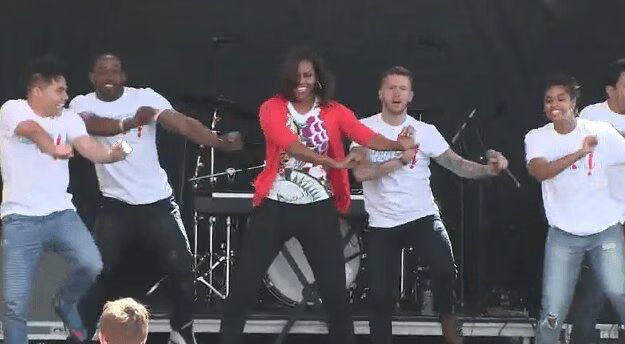Michelle Obama dances to 'Uptown Funk' with 'So You Think You Can Dance' All-Stars (VIDEO)