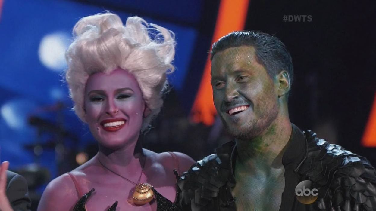 Rumer Willis and Val Chmerkovskiy dance Almost Perfect 'Mermaid' Samba
