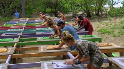 Survivor Worlds Apart Joe wins reward
