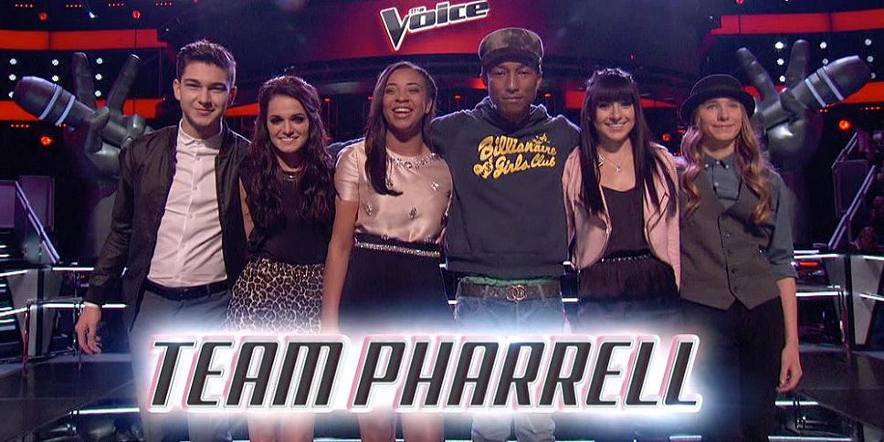 The Voice 8 Live Playoffs Team Pharrell