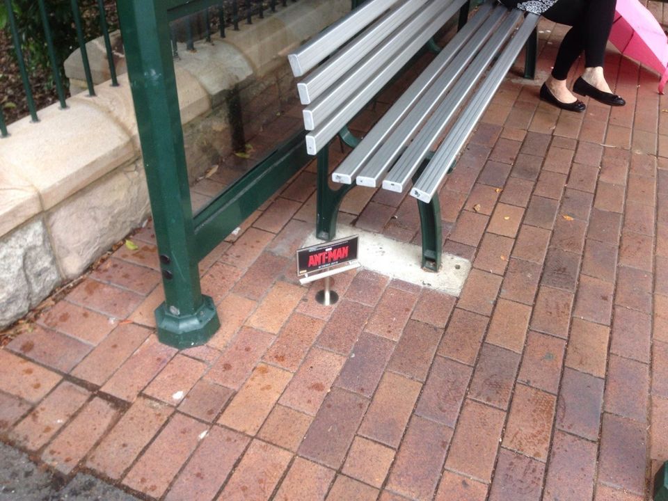 Tiny 'Ant-Man' Billboards Are Popping Up All Over The Place 2