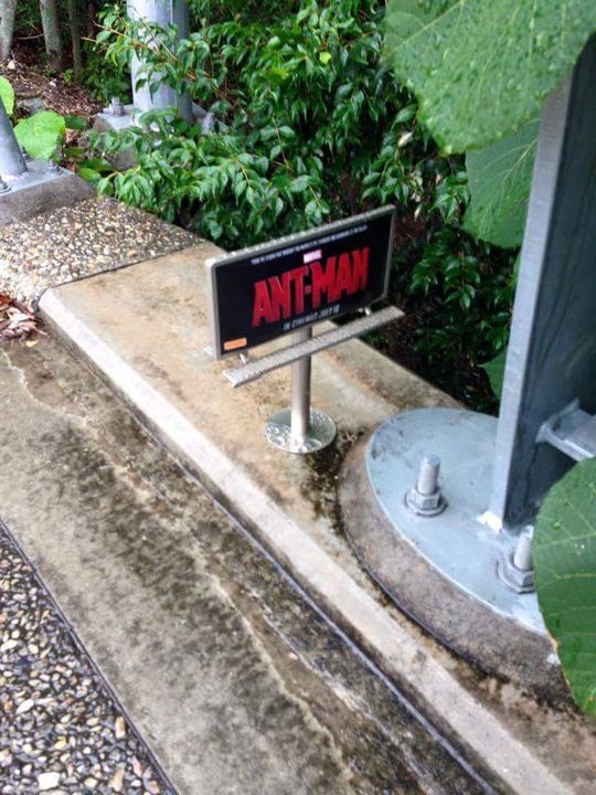 Tiny 'Ant-Man' Billboards Are Popping Up All Over The Place