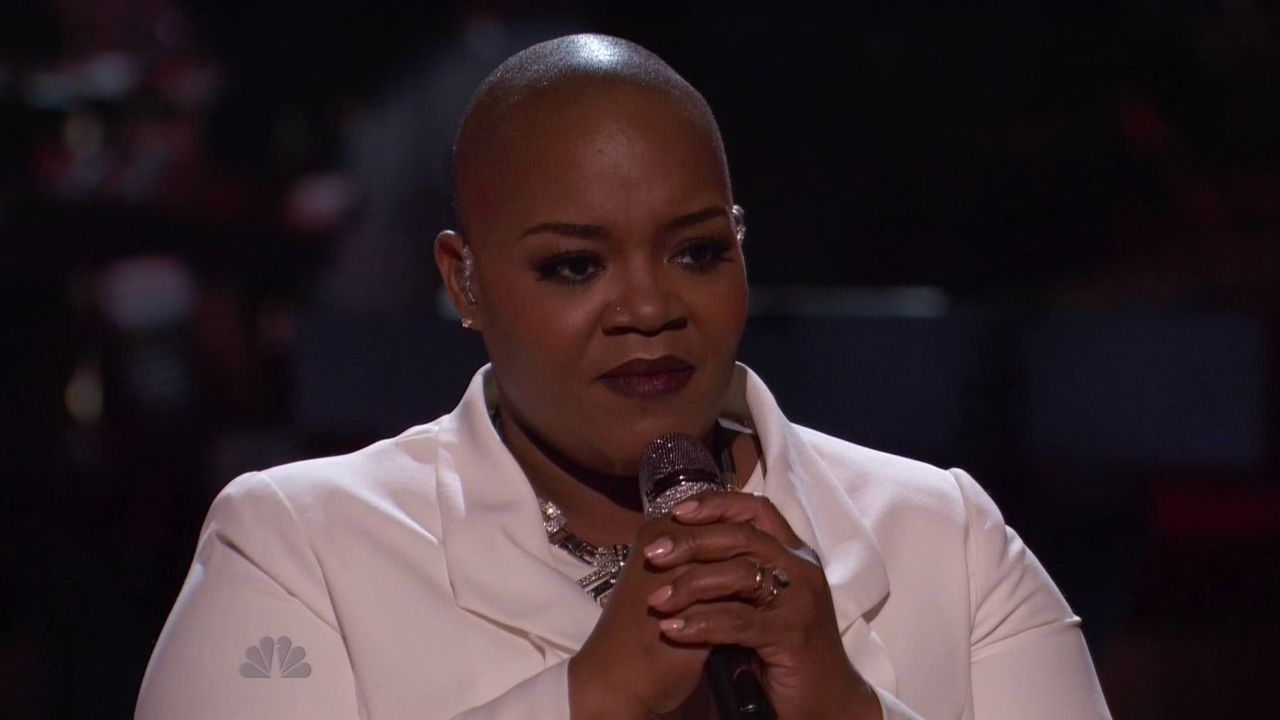 Tonya Boyd-Cannon sings 'Take Me To The Pilot' on The Voice 2015 Live Playoffs