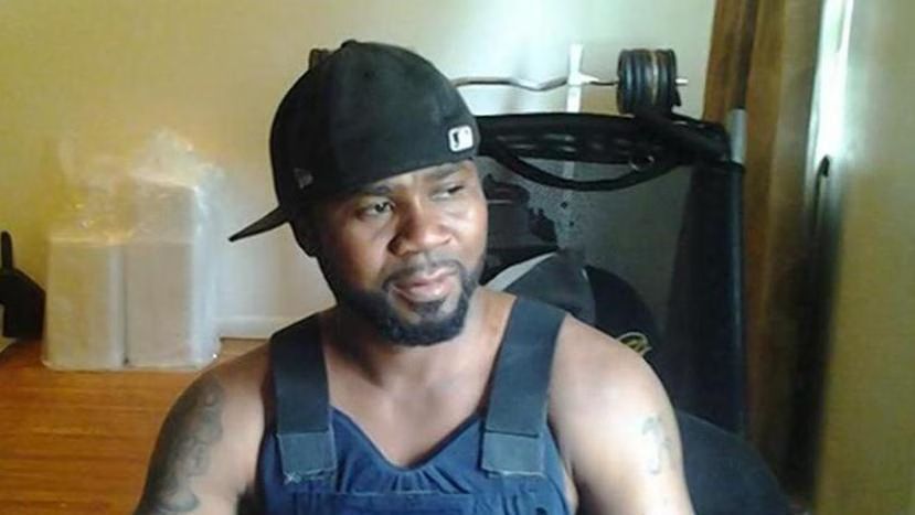 Victor Sena Blood-Dzraku, seen in a Facebook photo, apparently has no fixed address and has only kept in touch with his wife by phone and the social networking site. (Facebook)