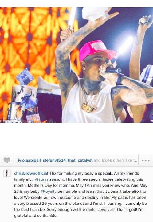Chris Brown Birthday Shoutout to 'Special Lady' Karrueche Tran