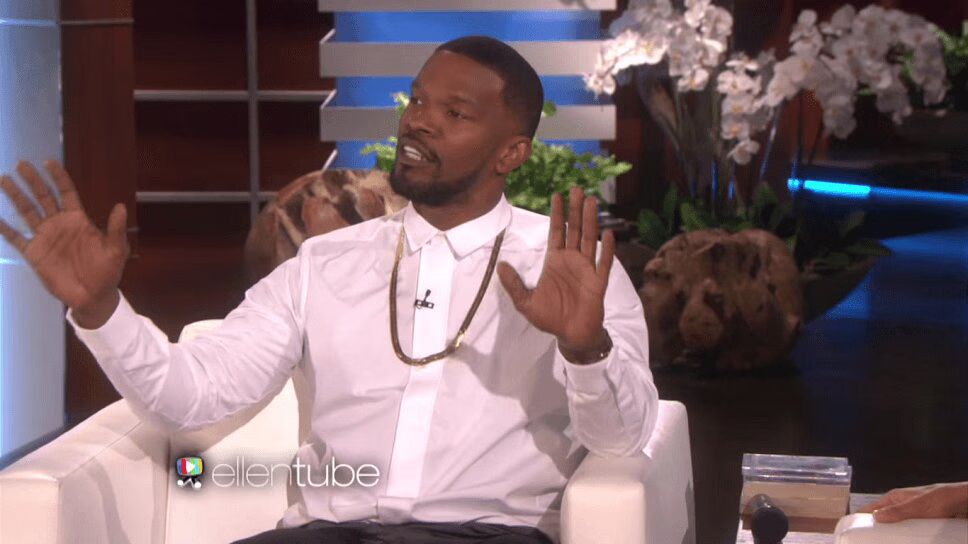 Jamie Foxx Explains Mayweather-Pacquiao National Anthem Mess on 'Ellen' (VIDEO)