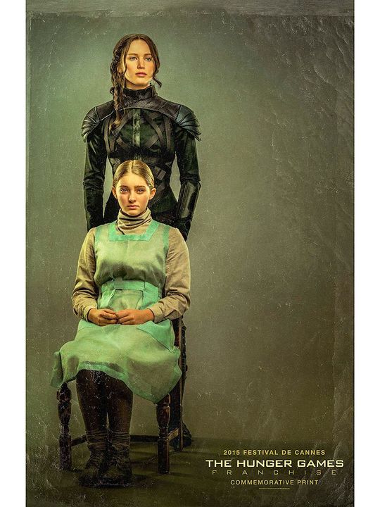 Jennifer Lawrence 'Hunger Games- Mockingjay Part 2' poster at Cannes Film Festival