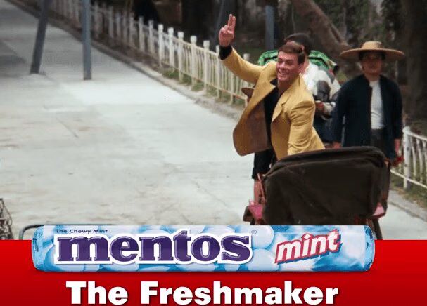 Mentos Commercial From 'Bloodsport' is PERFECT