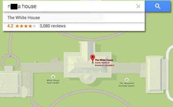 'N***a House' Shows Up As The White House On Google Maps
