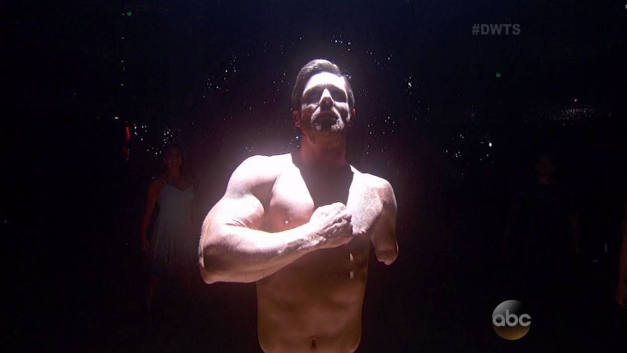 Noah Galloway and Sharna Burgess dance 'Titanium Fix You' Freestyle