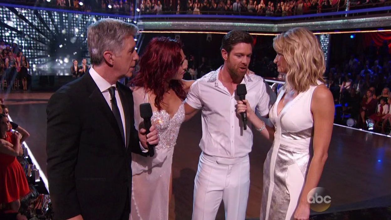 Noah Galloway and Sharna Burgess third place DWTS