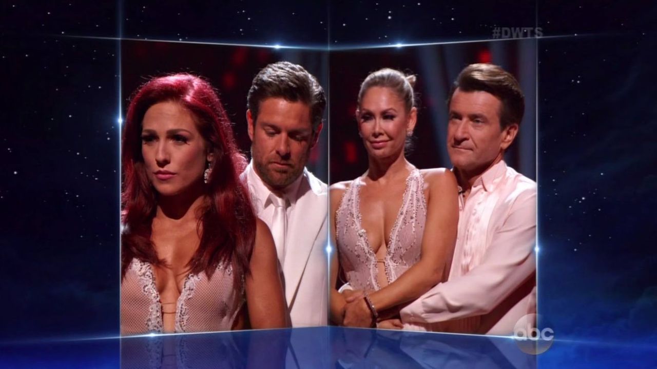 Robert and Kym are eliminated from Dancing with the Stars
