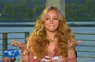 Mariah Carey Shoulder Shrug GIF