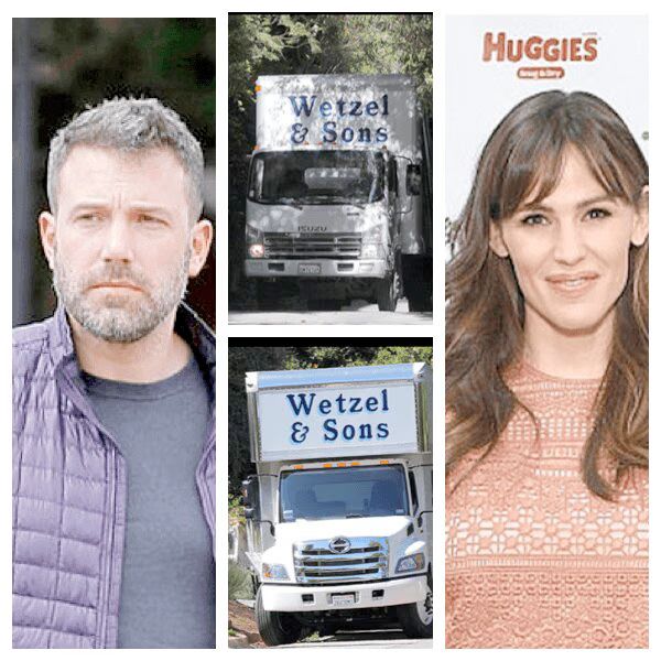Ben Affleck and Jennifer Garner Split Rumor Fueled By Moving Vans (PHOTO)