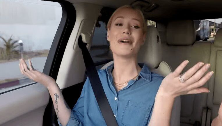 Iggy Azalea does a fancy Carpool Karaoke with James Corden (VIDEO)