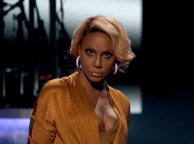 Tamar Braxton Scary Eyes BET Awards
