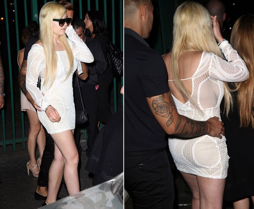 Amanda Bynes rare public appearance