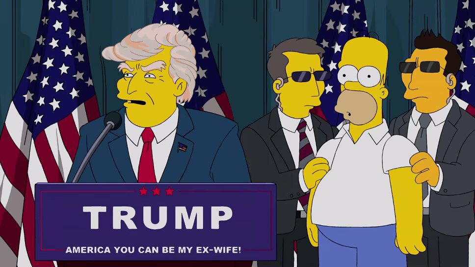 And Now 'The Simpsons' Are Ragging on Donald Trump Too (VIDEO)